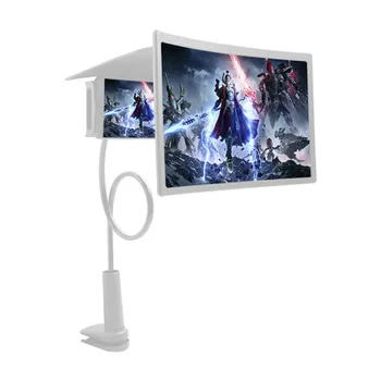 

3D HD Video Amplifier Flexible Stand Expanded Projector Cell Phone Screen Magnifier Desktop Lazy Stand