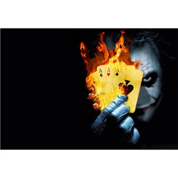 

5D Diamond Painting Full Square poker joker movie poster Diamond Embroidery Pattern Rhinestones Mosaic Needlework DIY Art CV144