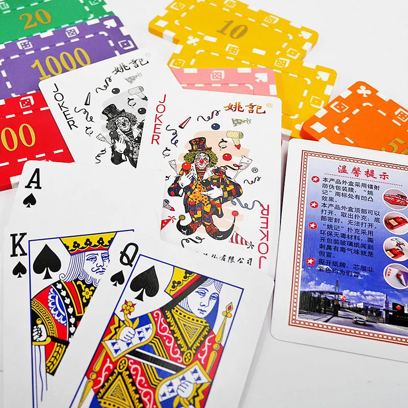 Шанхай игральные карты Yaoji Шанхай Yaoji карты 258/959/969/975/990/