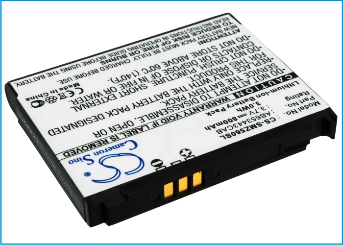 CS 800 мАч/2.96Wh батарея для Samsung вот SGH-T919 инстинкт мини S30 SGH-T469 SGH-T819 солнцестояние A887