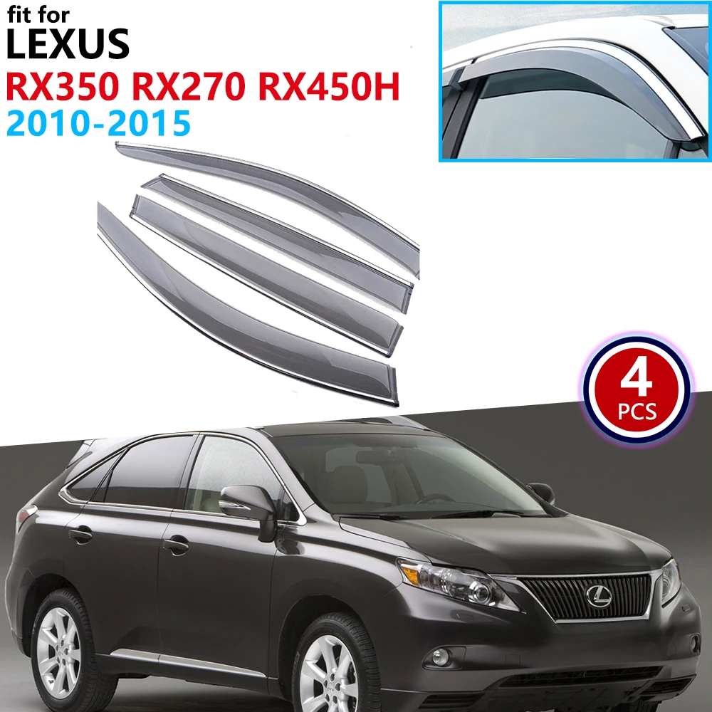 Для Lexus RX270 RX350 RX450h AL10 2010 2011 2012 2013 2014 2015 оконный козырек вентиляционные навесы