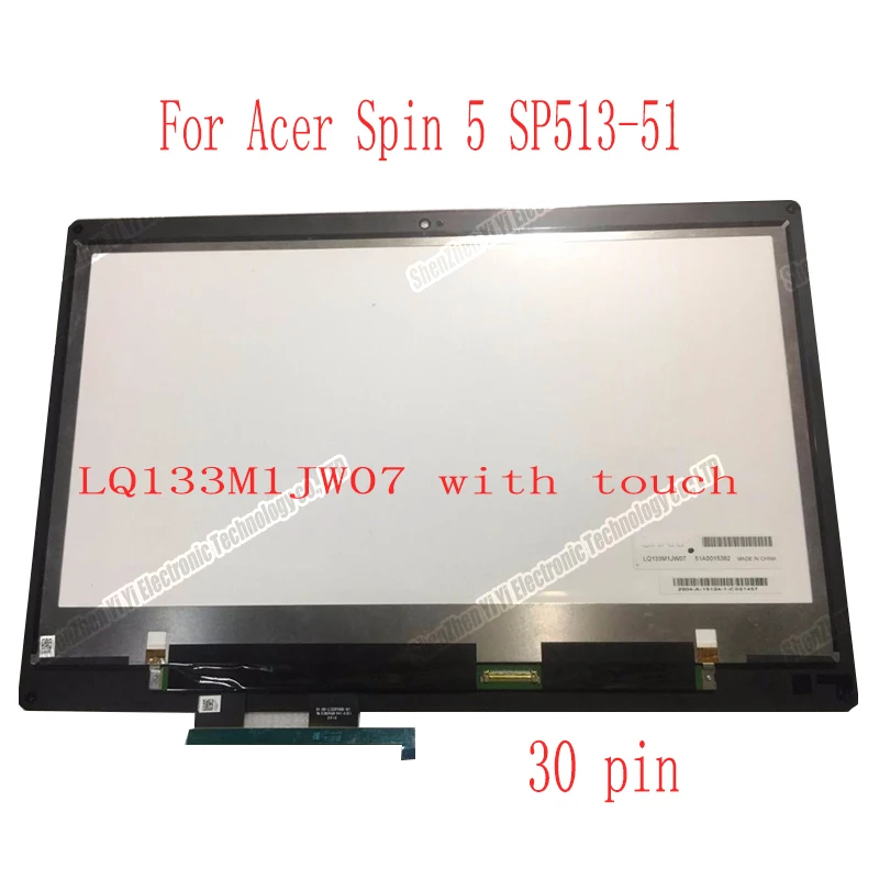 Используется для Apple MacBook Air 13 3 A1466 ЖК дисплей Экран Дисплей Полное собрание 2013 2014