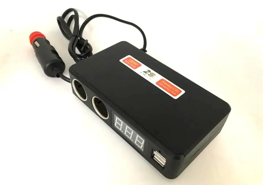 C20 автомобильное наблюдение прикуриватель автомобильный gps-аксессуары 2 usb порта 3.1A выход Автомобильное зарядное устройство адаптер gps трекер для автомобиля