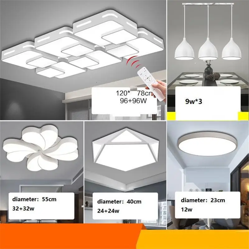 Светильник Промышленный Декор плафон потолочный светильник plafonnier lampara де techo plafondlamp гостиная светодиодный потолочный светильник