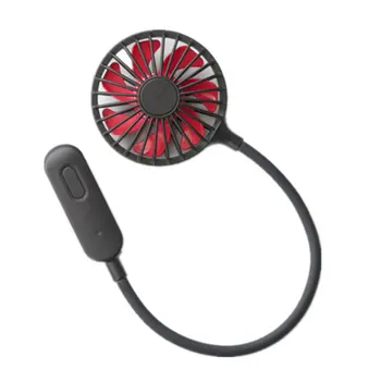 

Portable Lazy Sports Halter Fan Mini Hanging Neck Fan USB Rechargeable Cover Halter Sports Fan Air Cooler Outdoor