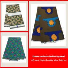 Высококачественная Анкара 6 ярдов голландский воск африканская ткань печать шитье напечатано супер недерленды воск платье ткани нигерийское