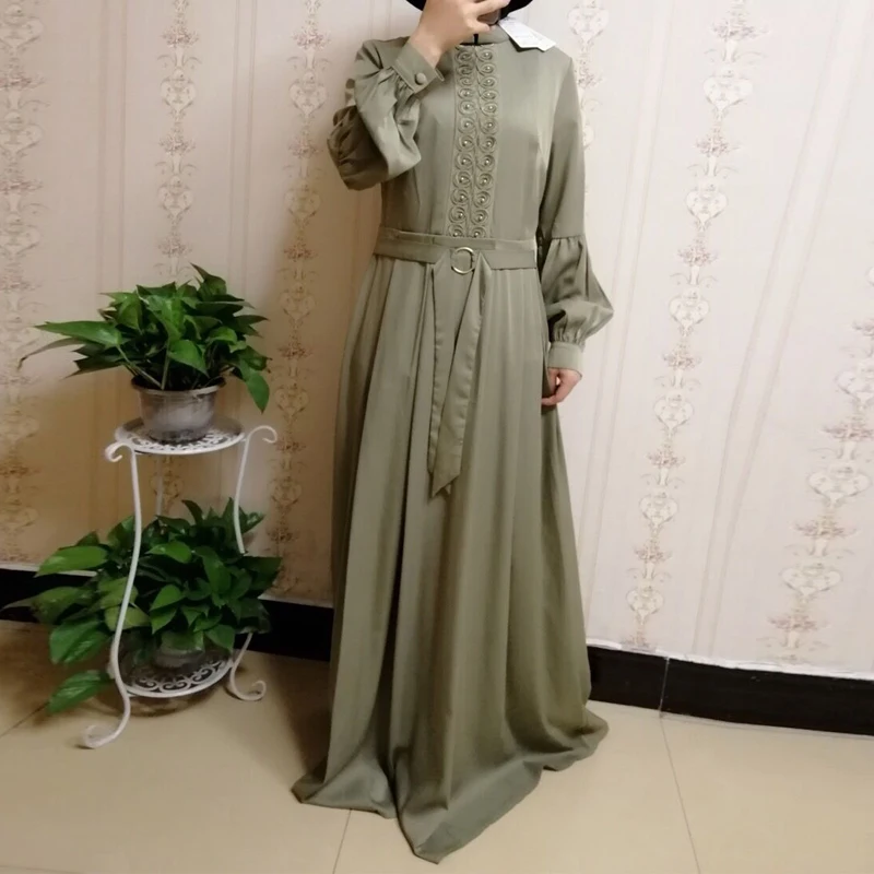 Кафтан abaya Дубай турецкое мусульманское платье исламское одежда Абая для женщин Восточный халат из марокена платье хиджаб Djelaba Femme халат ислам