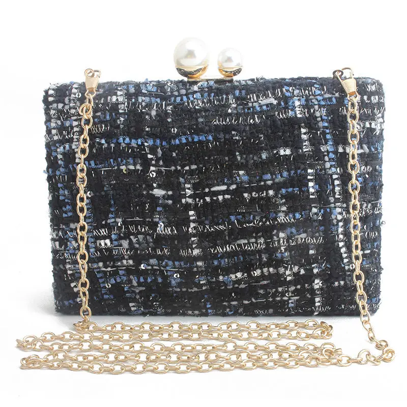 Bolsa feminina сумки для женщин роскошные сумки женские сумки дизайнерские кошелек сумка Вязание sac основной femme черный розовый - Цвет: black blue