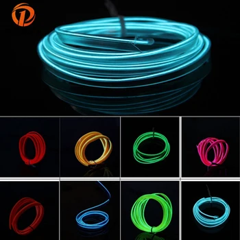

POSSBAY 4M Car Motorcycle Bike Home Party Parade Decoration Neon LED Rope Lights + Output Connector Inverter Controller