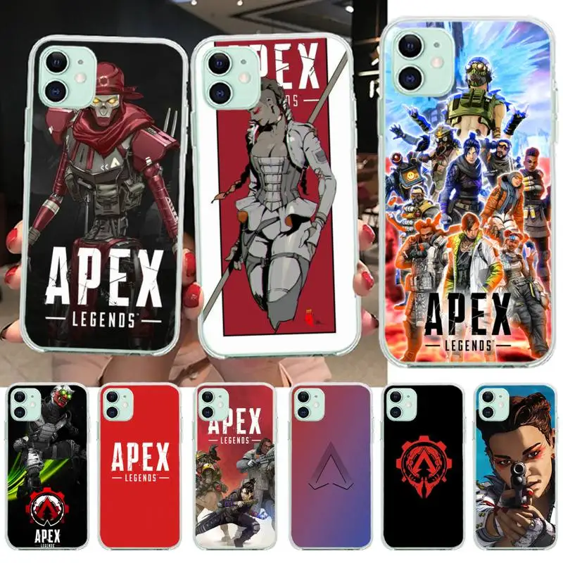 Чехол для телефона Apex Legends раскрашенный вручную iPhone 11 pro XS MAX 8 7 6 6S Plus X 5S SE 2020 XR |
