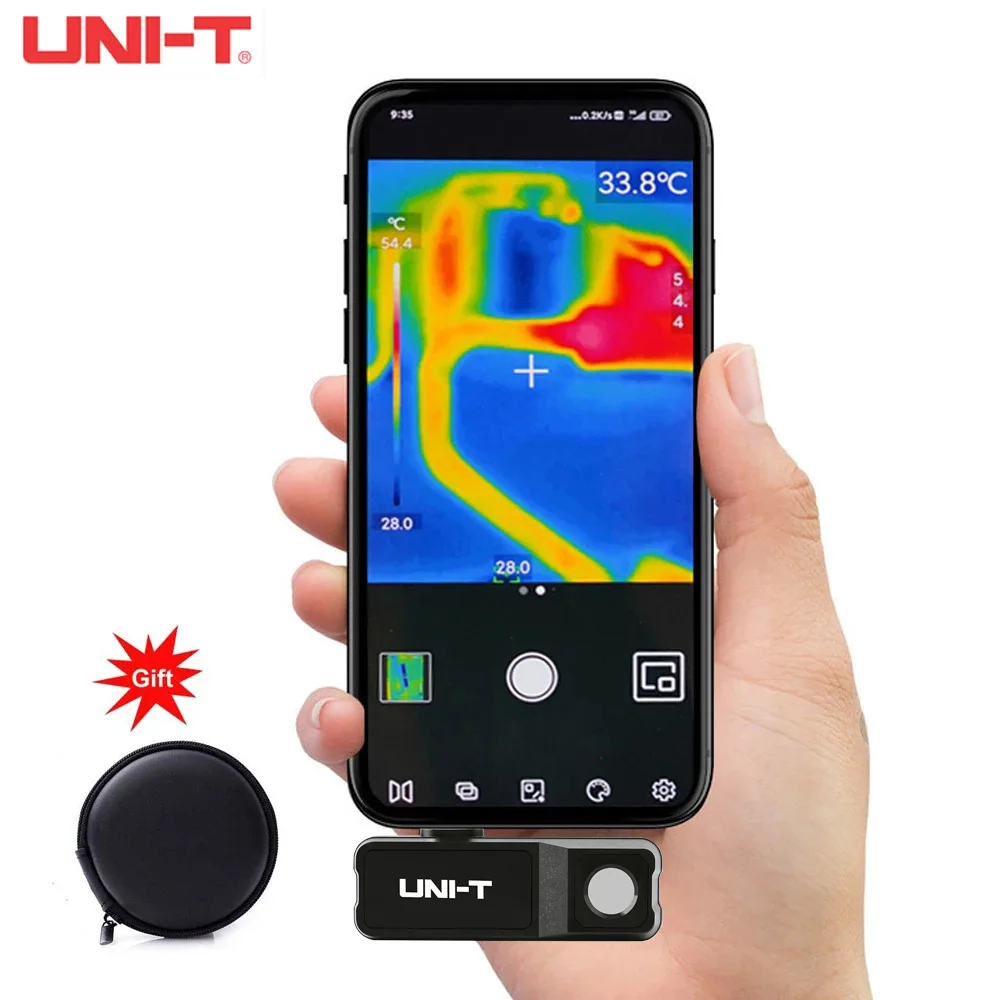 Инфракрасный Тепловизор термометр промышленная проверка тепловизионная камера