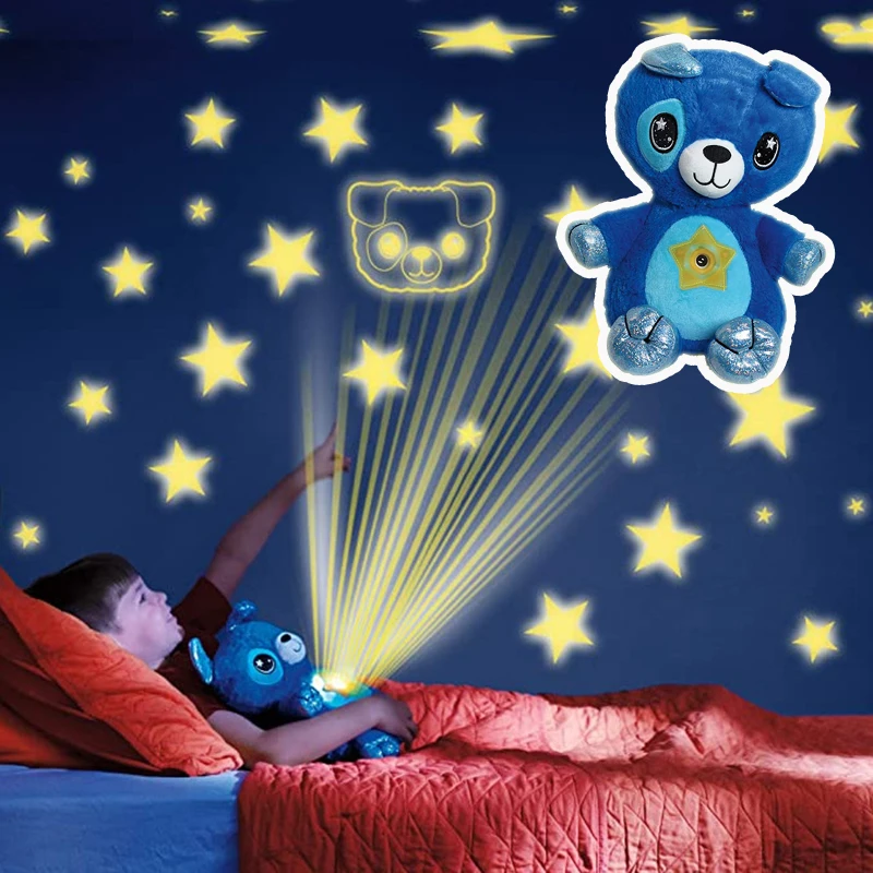 Stuffed-Animal-With-Light-Projector-In-Belly-Comforting-Toy-Plush-Toy-Night-Light-Cuddly-Puppy-Christmas