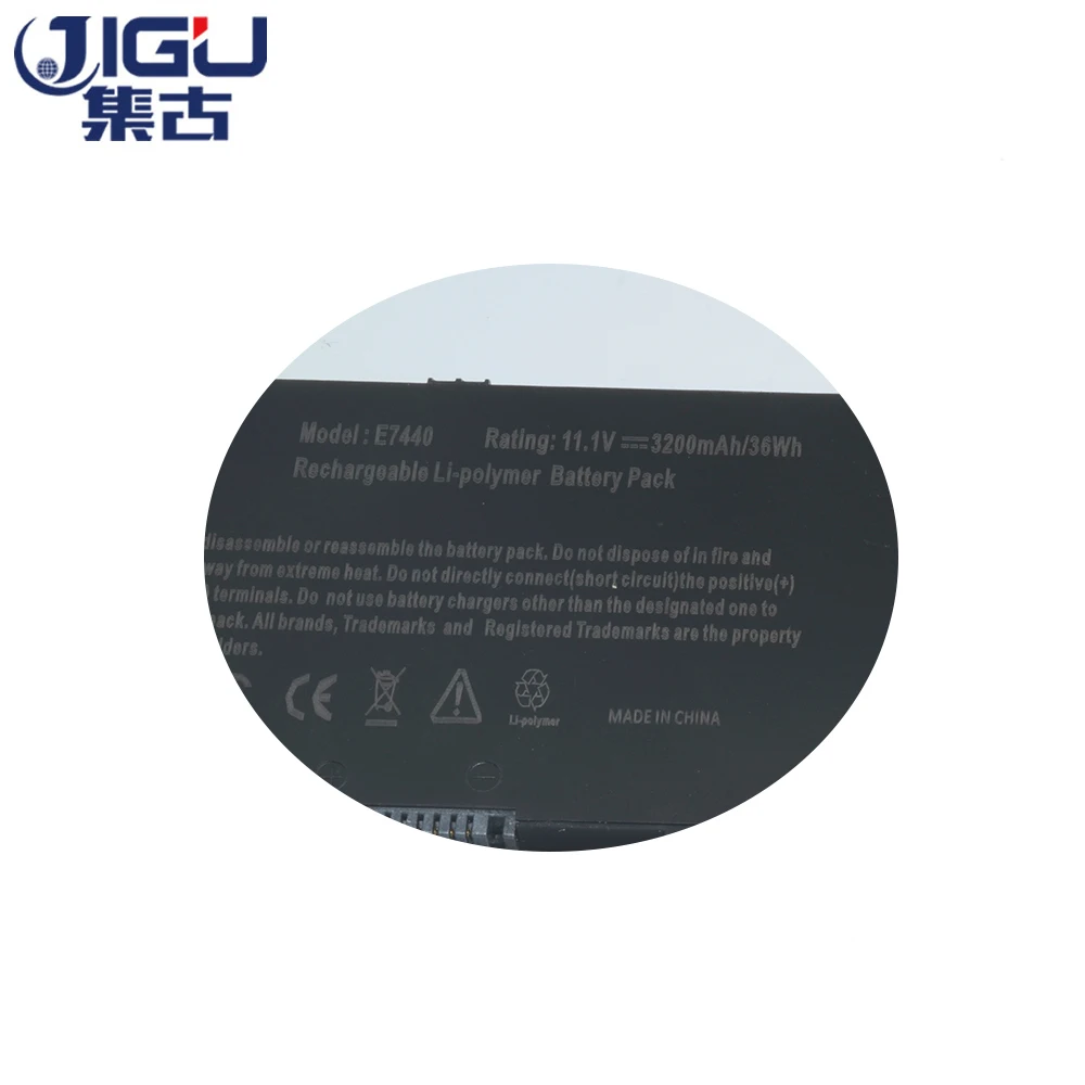 JIGU ноутбука Батарея 0D47W 451-BBFS 34GKR 451-BBFT 451-BBFY 451-BBFV G0G2M PFXCR T19VWFor Dell Latitude E7440 серии 14 7000