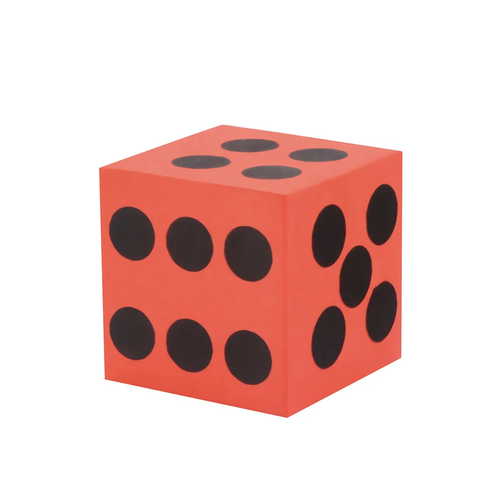 Шестигранные детские игральные кости из вспененного этилвинилацетата мягкие