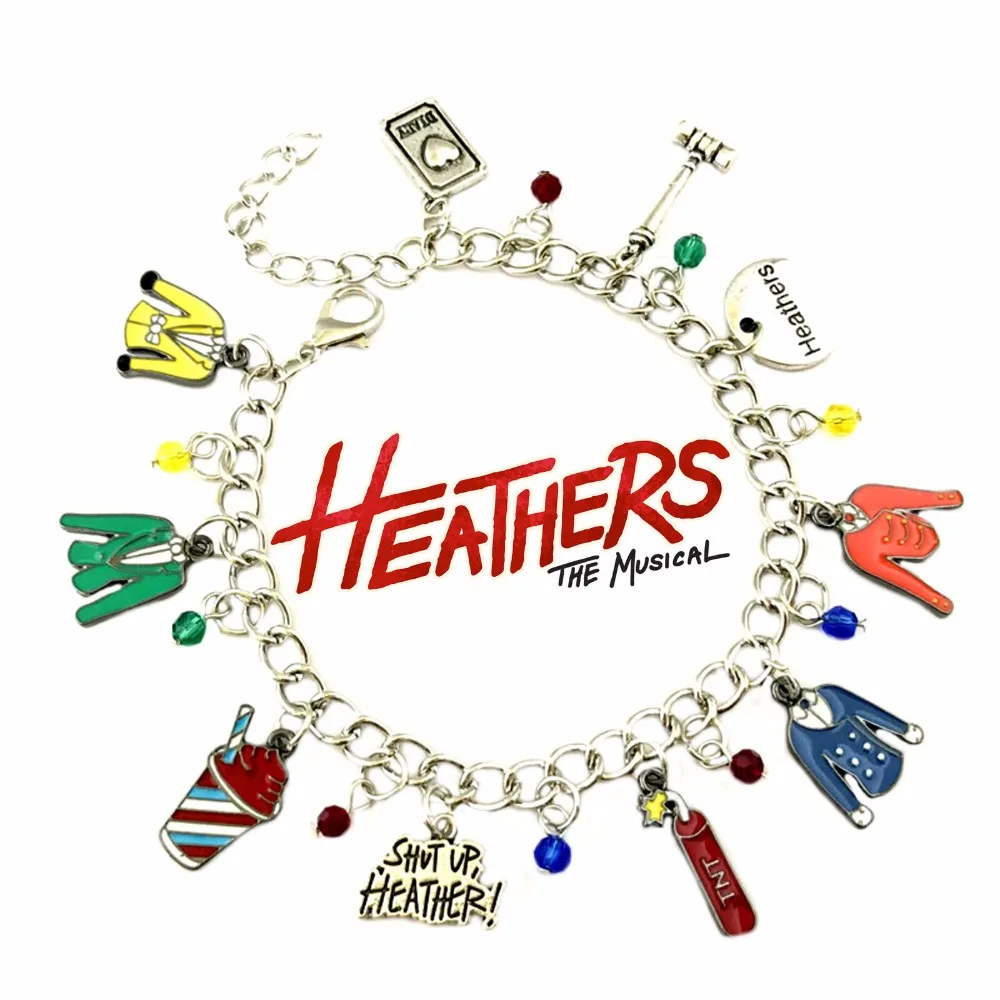 Heathers Broadway Musicals тематические Multicharm металлический Шарм-браслет