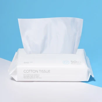 

Disposable Facial Tissue Face Towel Organic Cotton Pads For Facial Cleansing Cosmetic Tissue Makeup Skin Care Facial Tissue