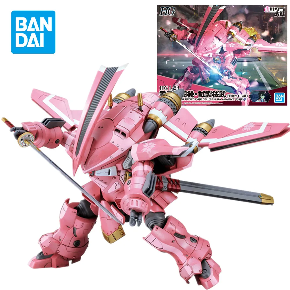 

12cm Bandai Original HG 1/24 Anime Figures The Animation2 Sakura Amamiya Assembled Type Action Figure Model Boy Toy Gift