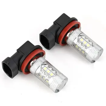 

1 Pair LED Headlights 9005 9006 H8 H11 6000K Super Bright Waterproof Auto Headlamp Fog Light Day Time Running Lights