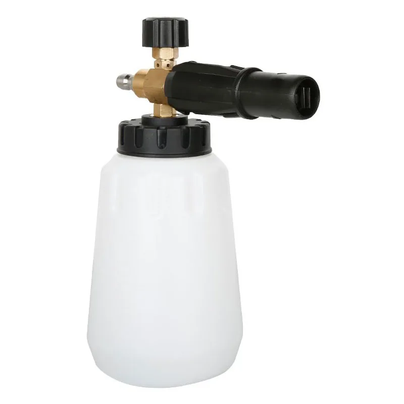 

High Pressure Water Gun Foam Watering Can Copper Quick Insert Fan Car Wash Foam Watering Can Car Wash Household Cleaning