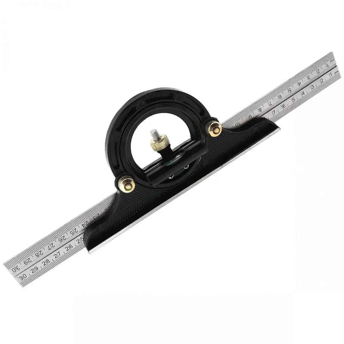 New 12/" Combination Square Set /& Adjustable Protractor Level Measure Measuring M