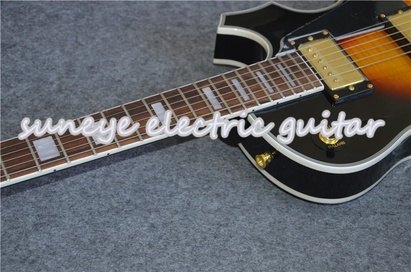 Suneye Black Pickguard на заказ электрогитара в винтажном Sunburst гитара на заказ