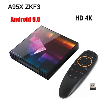 

A95X F3 Android 9.0 Tv Box smart tv box Amlogic S905X3 android tv 4GB 64GB 32GB android tv-box Media Server A95X ZKF3 smart box