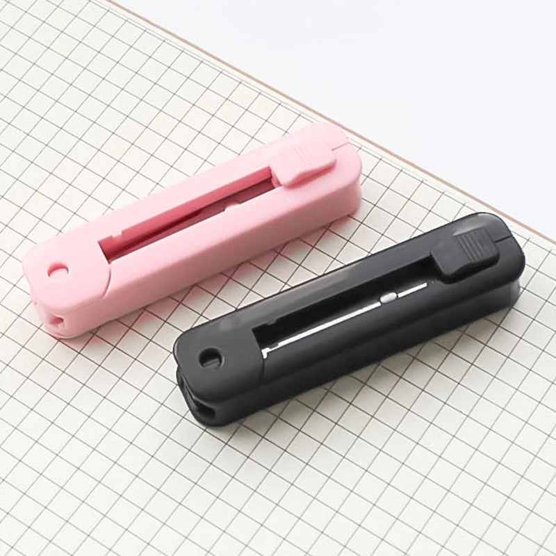 Креативные складные мини ножницы портативные для резки бумаги канцелярские