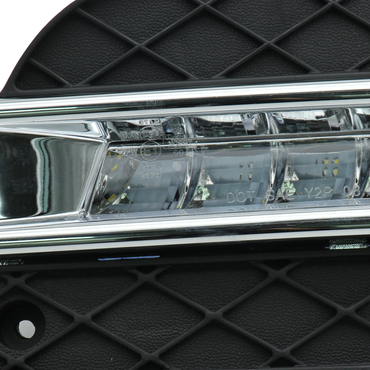 Светодиодный светильник дневного света для Mercedes Benz ML350 W164 ML280 ML300 ML320 2010 2011 Водонепроницаемый ABS 12 В автомобиль DRL лампа
