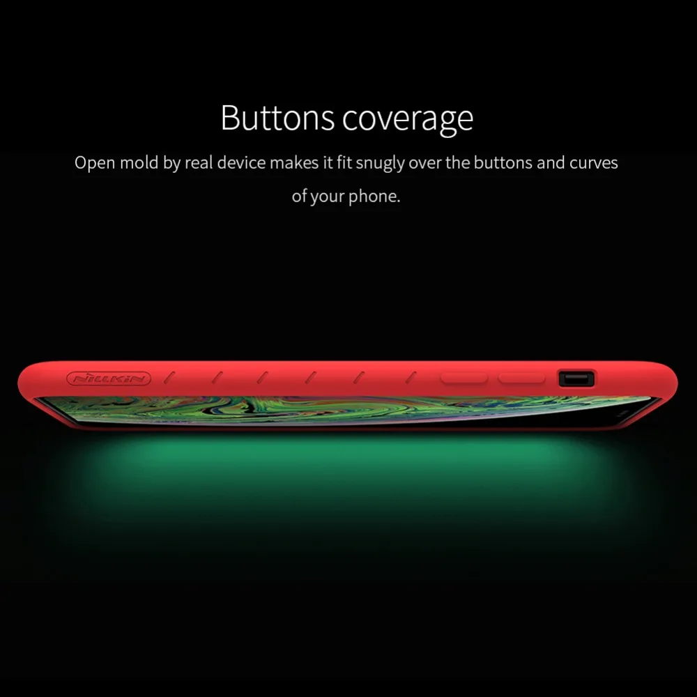 NILLKIN прорезиненный ТПУ чехол для iPhone 11 Pro силиконовый Гладкий защитный чехол для iPhone 11 для iPhone 11 Pro Max