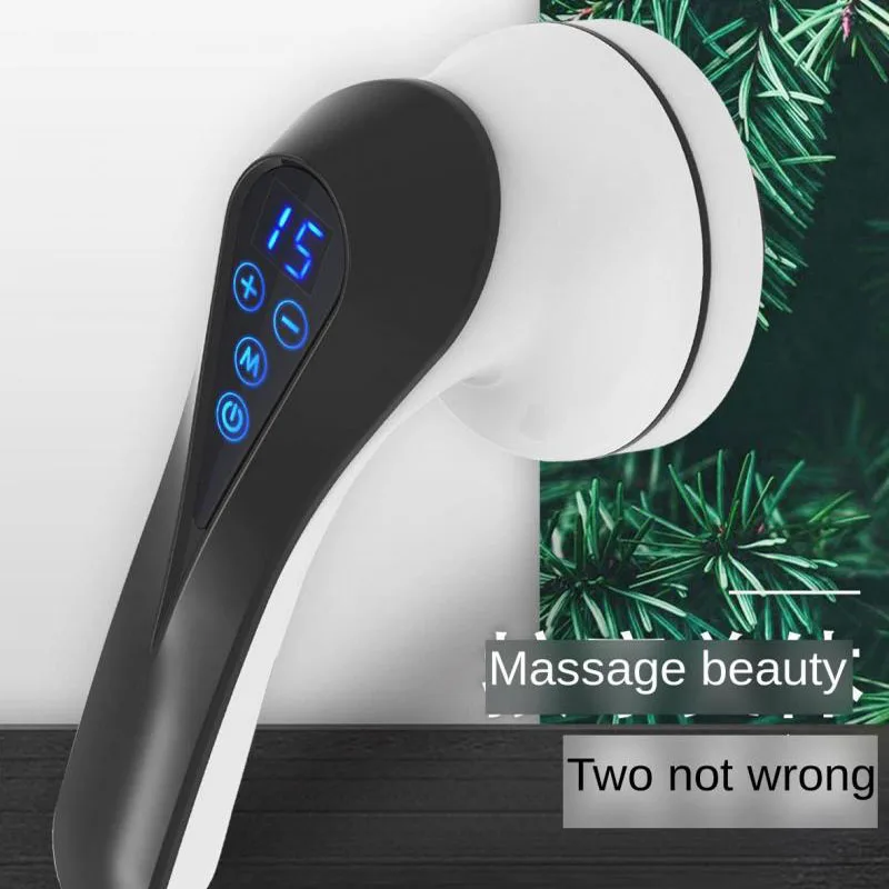 

Electric Back Neck Massage Hammer Vibration Heating Wireless Massager Stick Roller Cervical Body Massage Relaxation Health Care