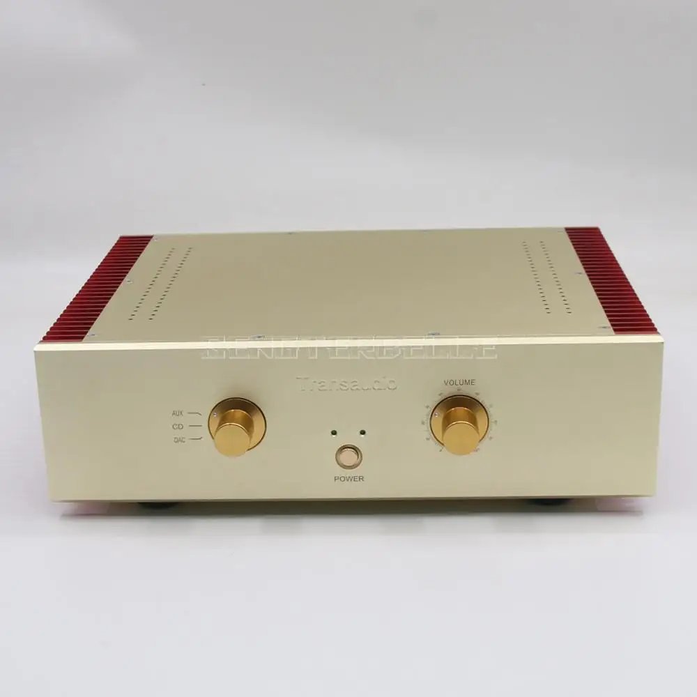 Finished D5 HiFi Stereo Integrated Power Amplifier 120W*2 Based on Dartzeel NHB-108 Amp Circuit