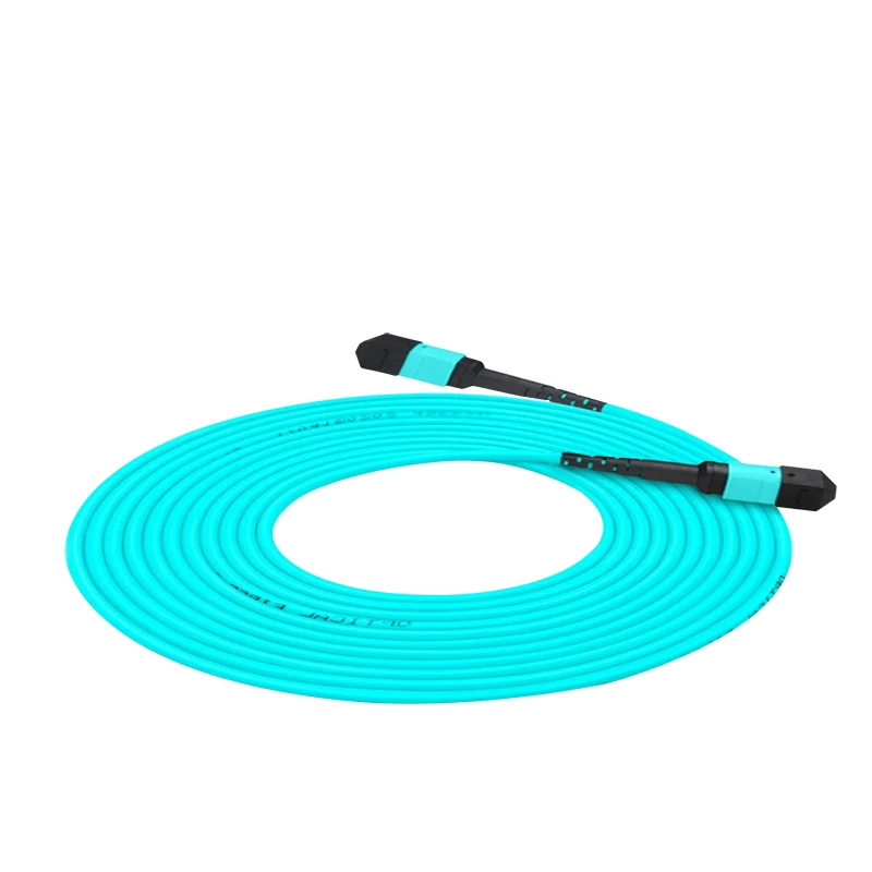 

3M MPO-MPO 12 Core Fiber Optic Patch Cord 10GB 50/125 OM3 Multimode Fiber Optic Cable