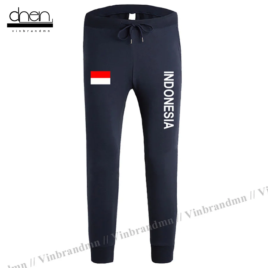 

Indonesia Indonesian IDN ID mens pants joggers jumpsuit sweatpants track sweat fitness fleece tactical casual nation country NEW