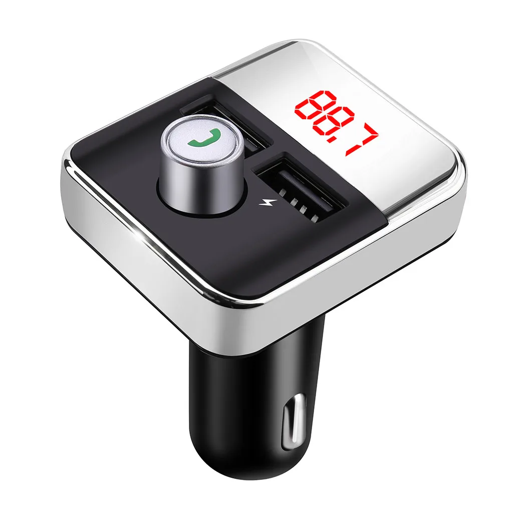 Bluetooth 3,0+ EDR автомобильный fm-передатчик беспроводной радио адаптер USB зарядное устройство MP3-плеер двойной USB быстрое зарядное устройство автомобильные аксессуары# PY10
