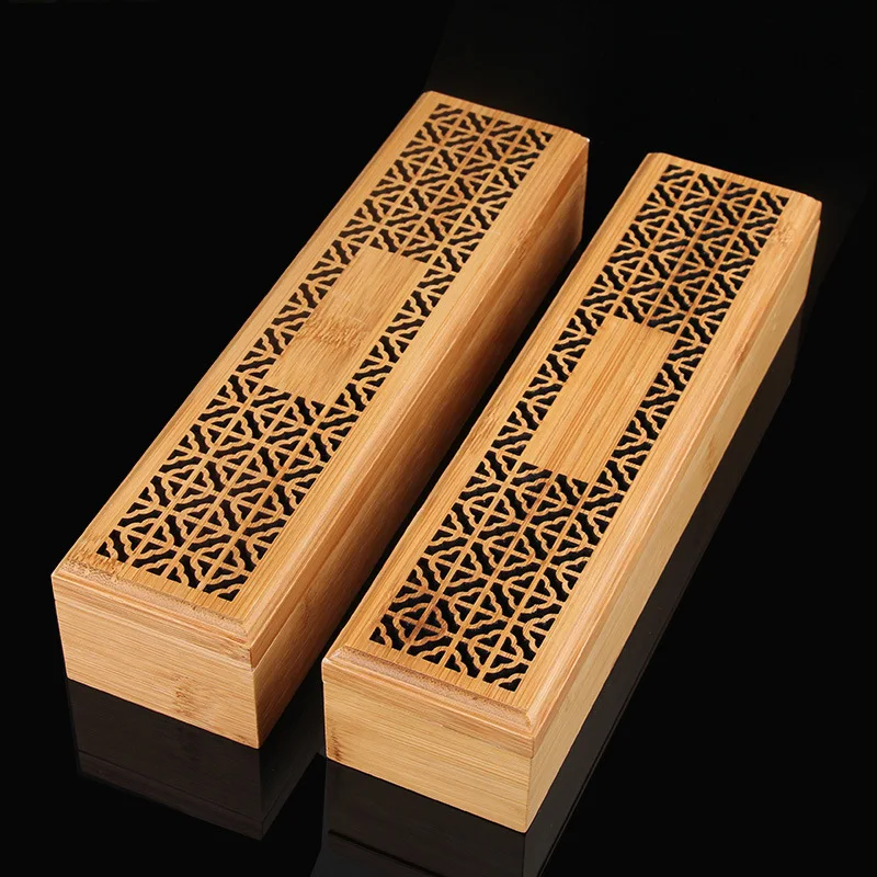 Фабричная поставка товаров moso Bamboo Carve Joss-stick коробка с двойным дном Censer китайский Eaglewood Sandalwood "ладан горелки бамбук