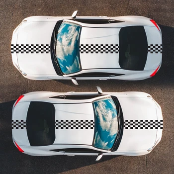 

3pcs Car Decorative Stickers with Sufficient Durability and Ruggedness Auto Racing Sports Covers Head Tail Styling Decals