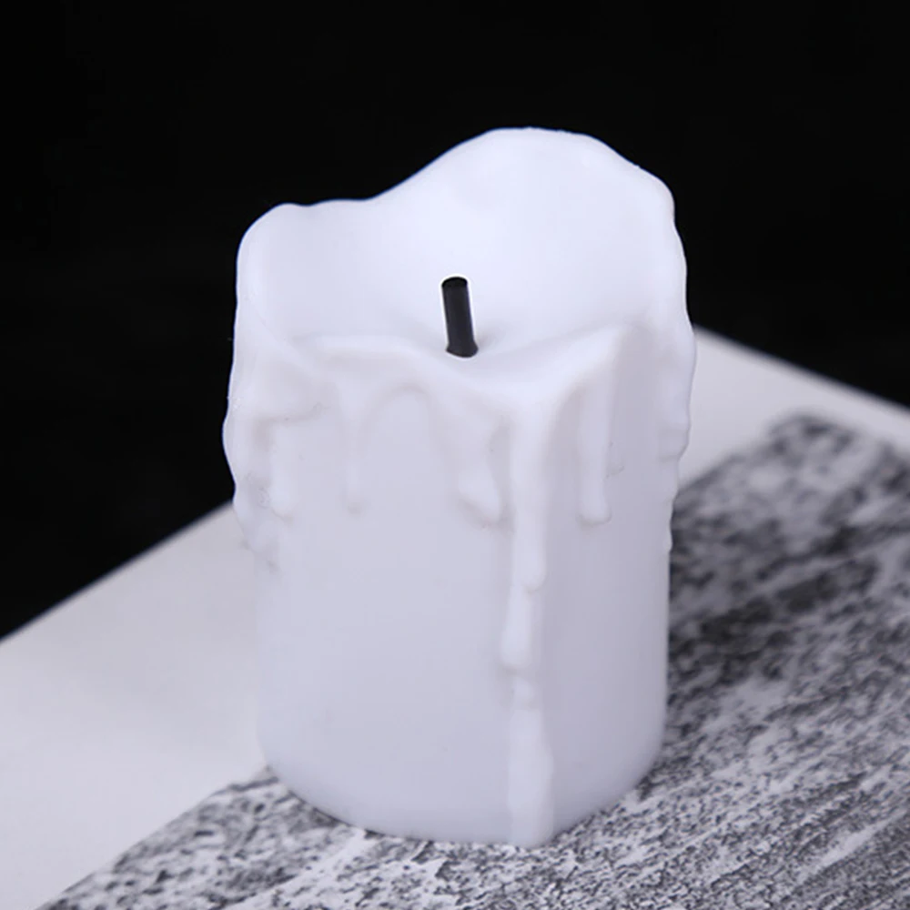 Светильник-свеча свечи светодиодный светильник Tealight Романтический креативный Votive беспламенная аккумуляторная красочная электронная лучший подарок для дома