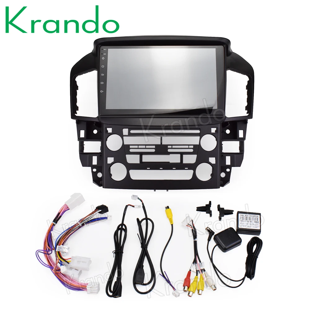 Krando 2+ 32G Android 9,0 " ips Full touch автомобильный Радио мультимедийный плеер для Lexus RX300 1998~ 2003 gps навигация нет 2din DVD