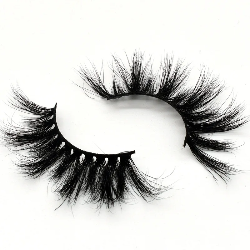 

25 mm thick elongated false eyelashes big eyelashes 5D pure manual false eyelashes soft mink hair