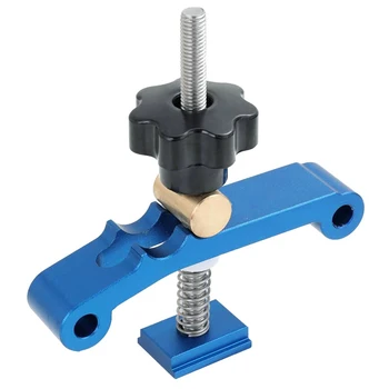 

DIY T-Track Clamp Woodworking Tool for Metalworking Applications Quick Acting Hold Down Clamp Set for T-Slot Wood Working