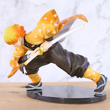 

Kimetsu no Yaiba Agatsuma Zenitsu Thunderclap and Flash SPM Toy Figurine Anime Demon Slayer PVC Action Figure Collection
