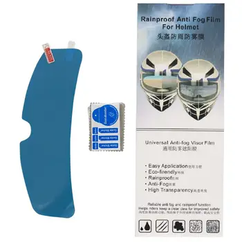 

Universal Rainproof Patch Motorcycle Full Face Helmet for Helmets Lens Rainproof Visor Helmet Lens Clear Film