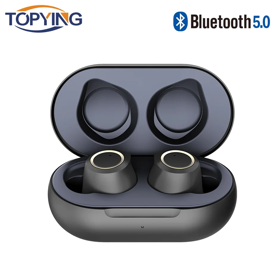 TOPYING беспроводные наушники настоящие стерео мини TWS 5 0 Bluetooth вкладыши IPX5