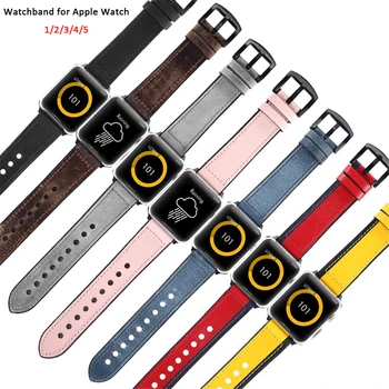 

Watchband for Apple watch 1/2/3 38mm 42mm for iWatch 4/5 40mm 44mm Burst Crack Contrast Skinned soft Silicone Strap accessories