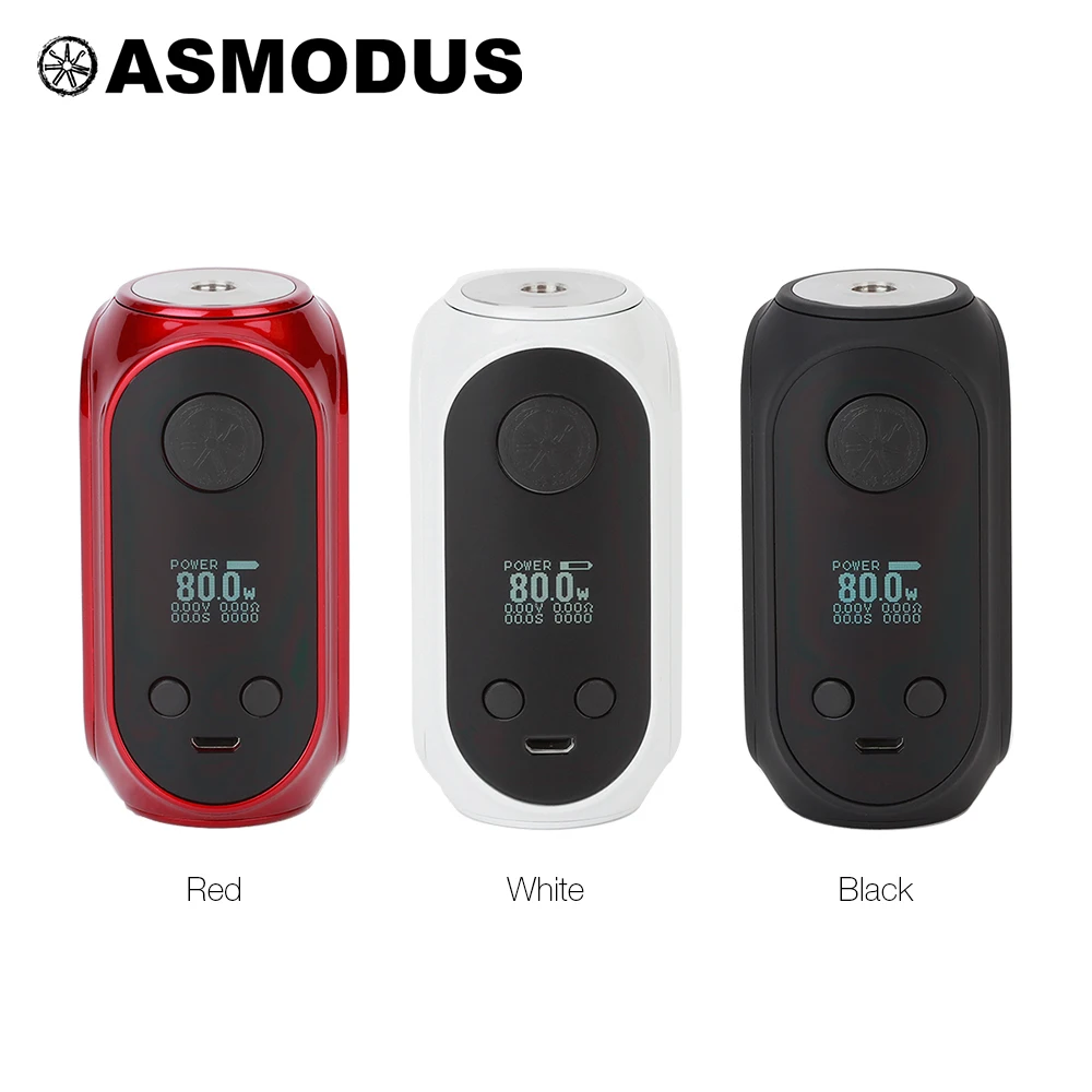 

Heavengifts Asmodus Tribeaut 80W TC Box Mod Power by Single 18650 Battery & 80-H chipset Asmodus Mod vs Drag 2/ Shogun/ Gen Mod