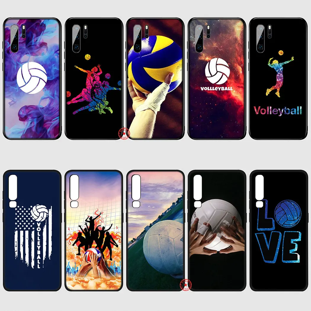 

Volleyball Soft Silicone Phone Case for Huawei P Smart Plus Z P30 P20 P10 P9 Lite Pro Mini TPU Cover