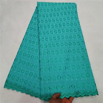 

African Cotton Polish Fabric With Stones Hot Sale Nigerian Dry Lace For Patry Swiss Polish Lace Material High Quality 5yards
