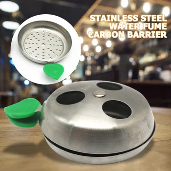 

Stainless Steel Double Handle Nar Tobacoo Chicha Nargile Windproof Hookah HMD Charcoal Holder for Shisha Bowl Chicha Accessories