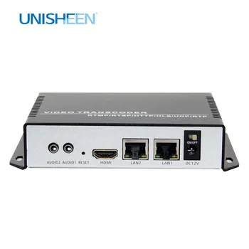 

Unisheen RTSP SRT RTMPS UDP TS 4K UHD H.265 H.264 IPTV Video Encoder Transcoder HDMI Youtube Facebook Wowza