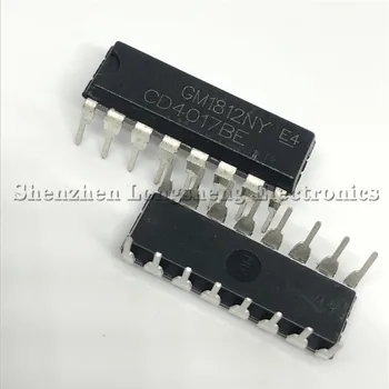 

50PCS/LOT New CD4017BE DIP-16 Decimal Counter